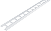 FLIESENEXPERT 24 Cornière CLASSIC aluminium époxy blanc 8mm 250cm