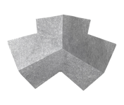Innenecke DURABASE WP grau 12,5cm