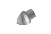 FLIESENEXPERT 24 Angle extérieur RONDI RO métal coulé sous pression brossé 10mm