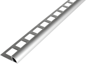 FLIESENEXPERT 24 quarter circle profile RONDI RO aluminum anodized silver 12.5mm 250cm
