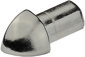 Außenecke RONDI RO Metalldruckguss natur 6mm