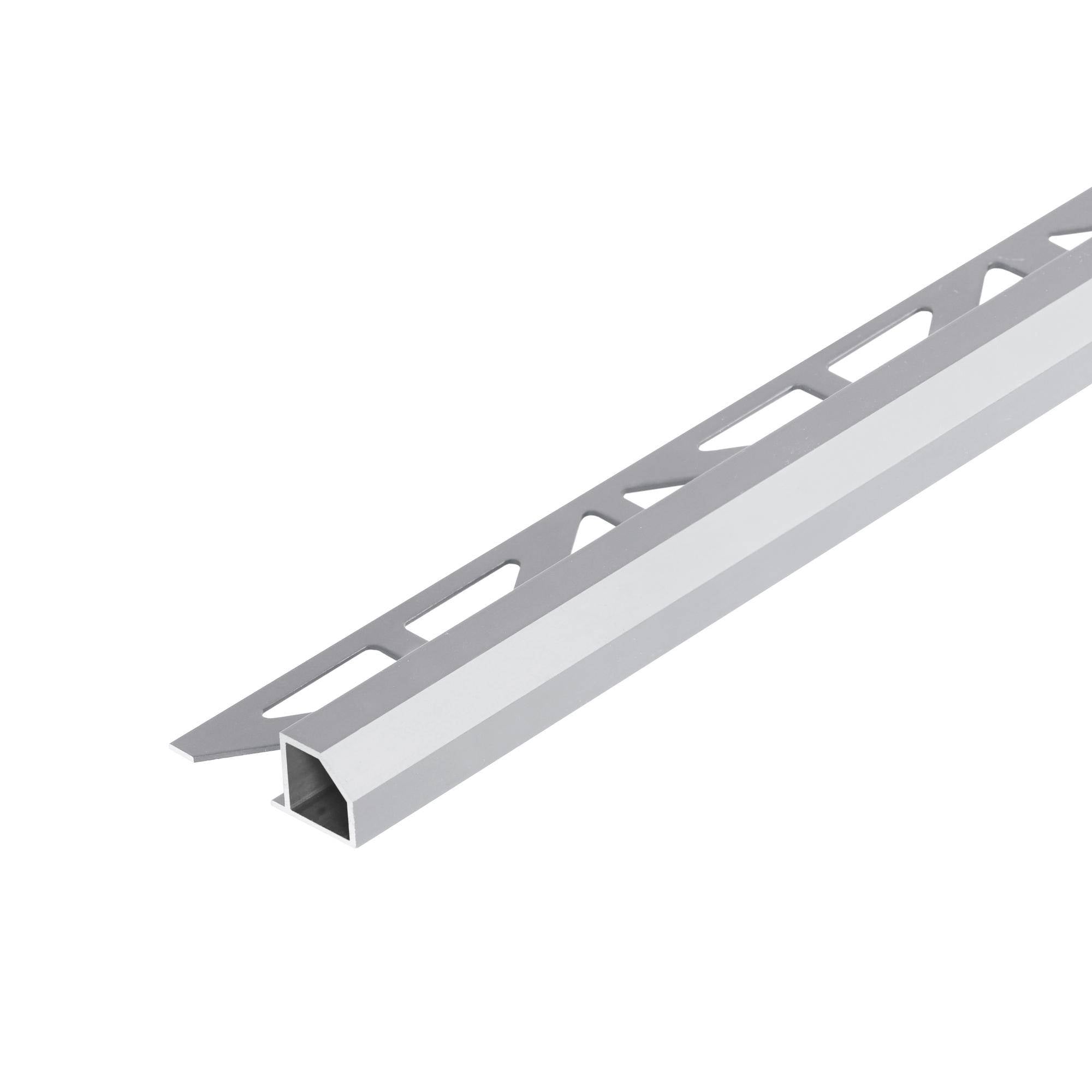 DURAL end profile DURAPLUS DIAMOND aluminium anodised silver 9mm 250cm