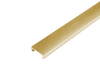 Listelliprofil DURALIS Aluminium hochglanzeloxiert gold 8mm 250cm