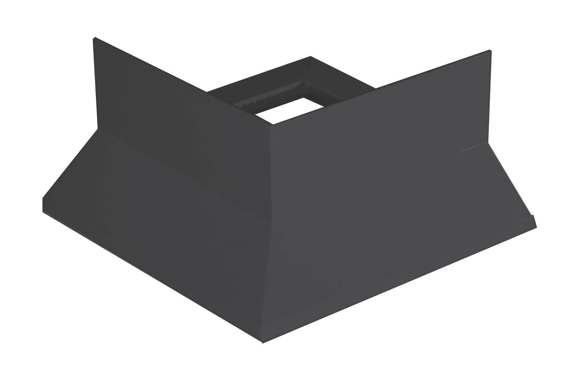 DURAL corner piece DURABAL BL aluminium powder-coated anthracite RAL 7016 95mm 125mm