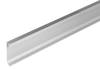 DURAL Illuminated skirting board CONSTRUCT LED aluminium anodised silver 60mm 250cm