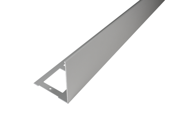DURAL balcony angle profile DURABAL BW aluminum anodized silver 95mm 300cm