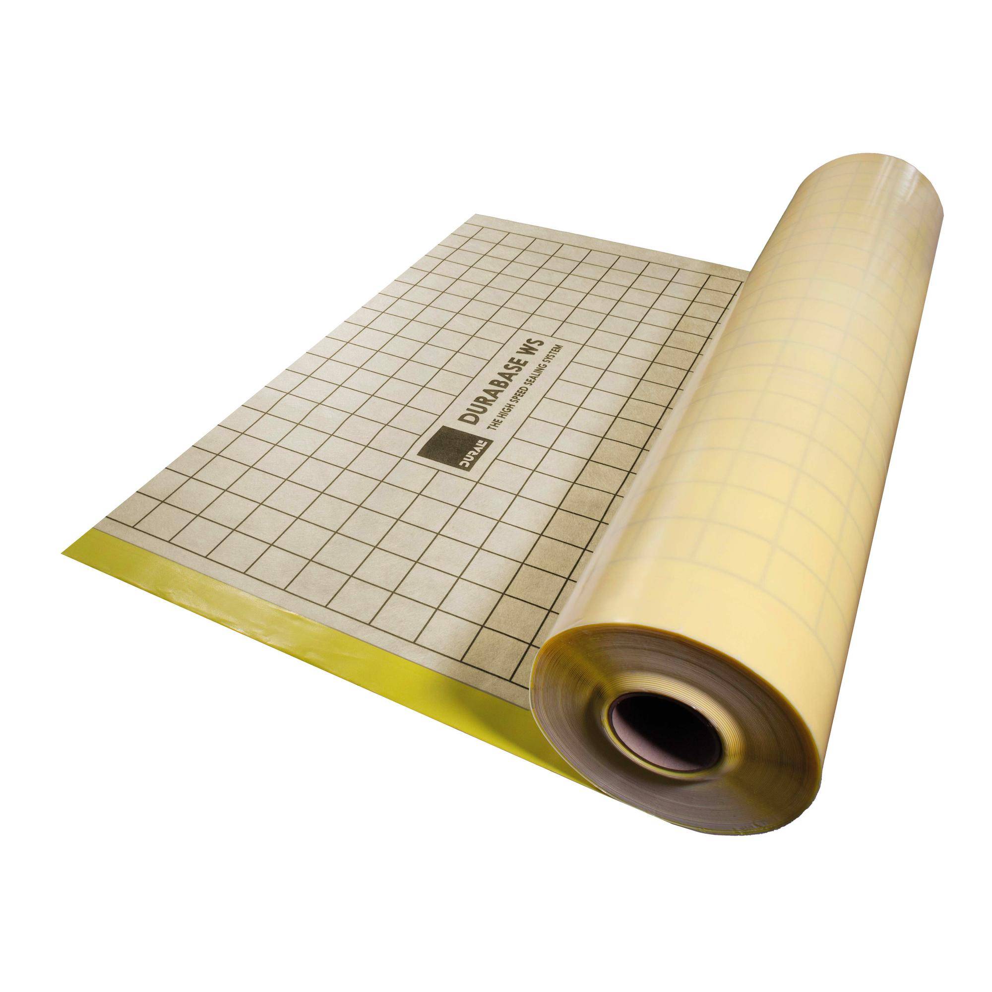 DURAL sealing membrane self-adhesive DURABASE WS yellow 10lfdm