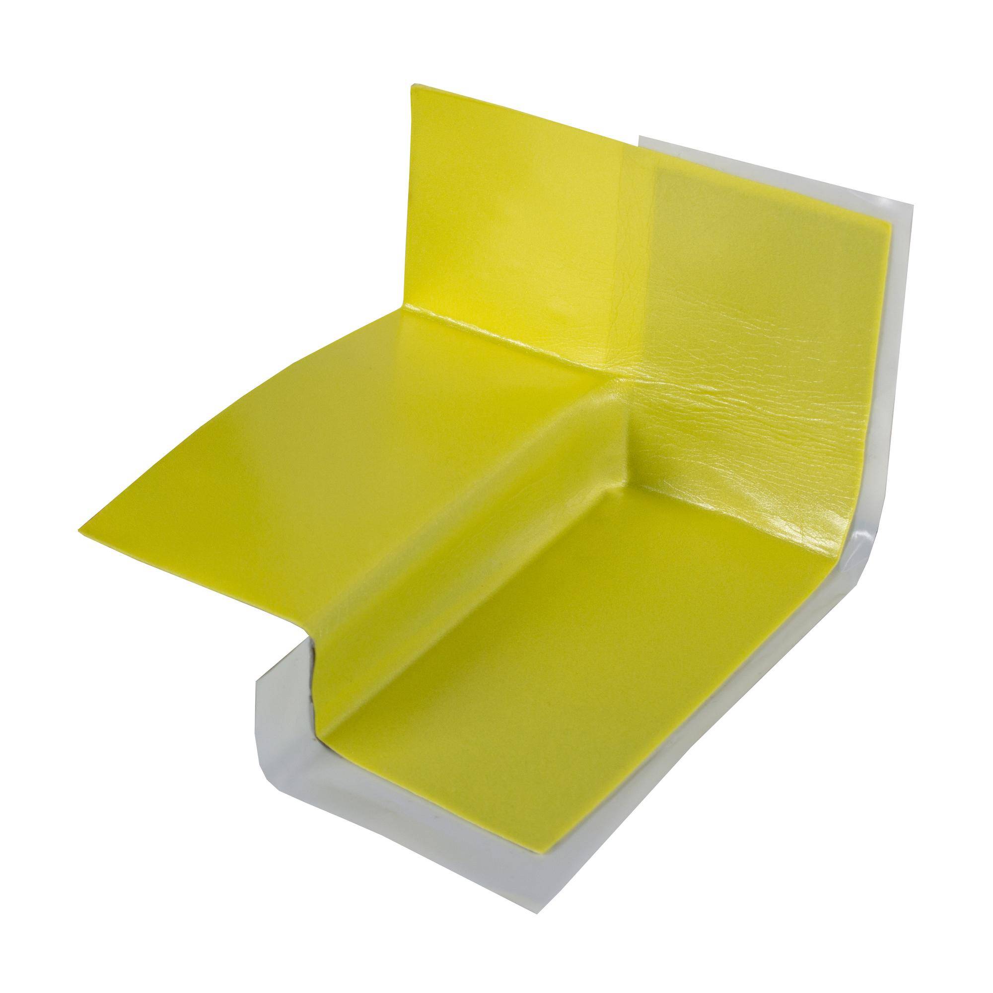 DURAL 3D sealing corner 20/28 mm left DURABASE WS yellow 28mm 120mm