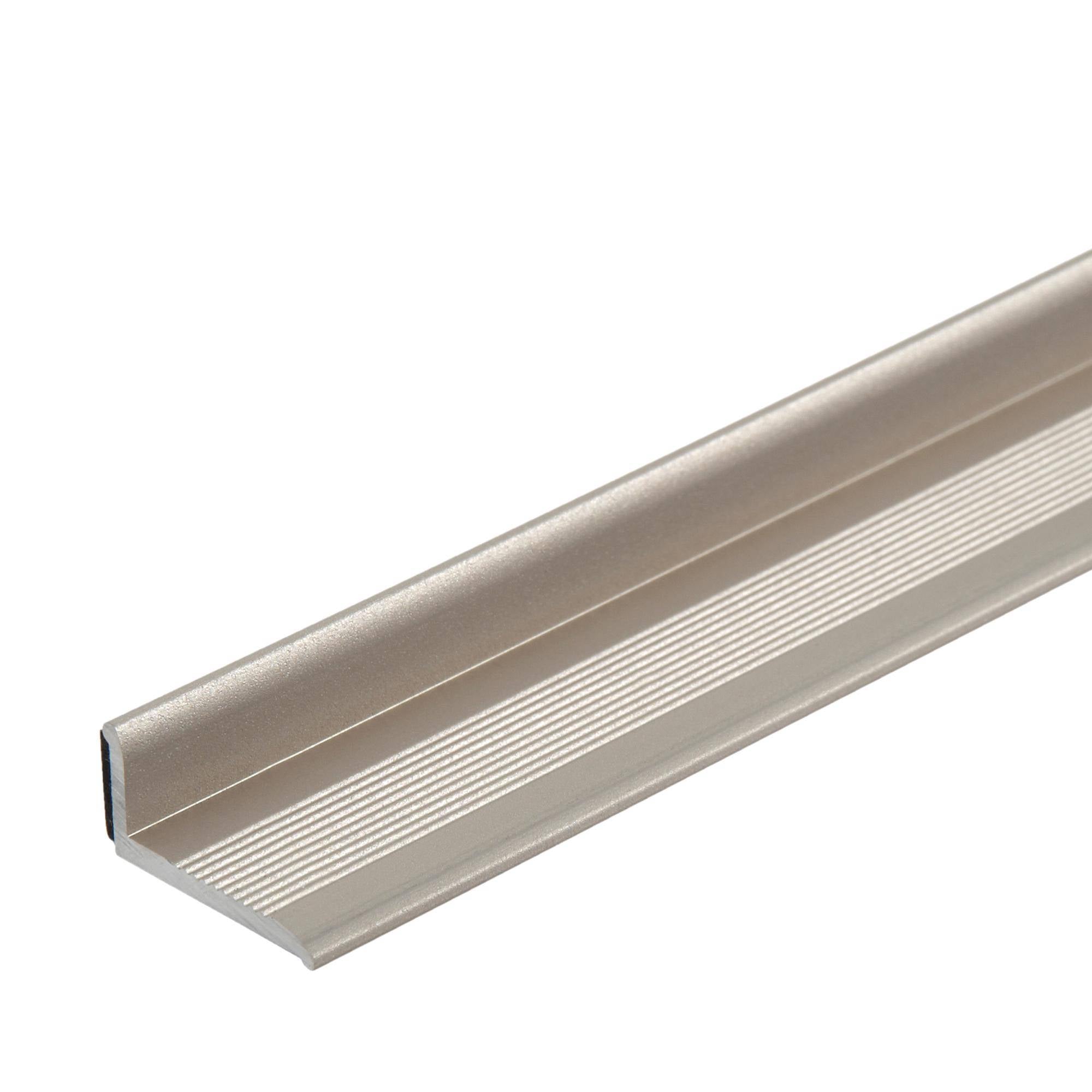 DURAL end profile ADAPT VARIO aluminium anodised titanium 10mm 270cm