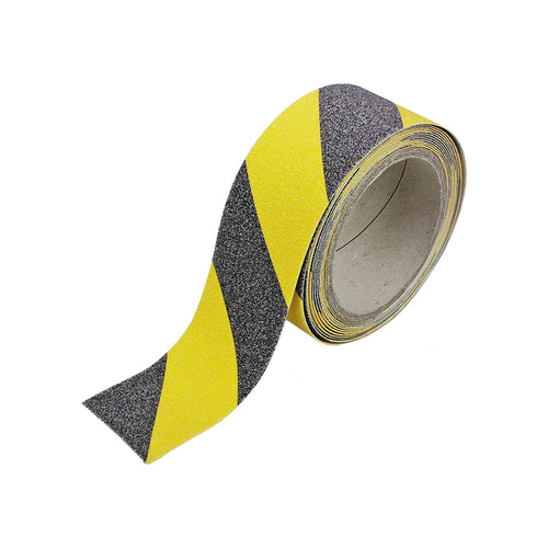 DURAL adhesive tape ANTI-SLIP steel black/yellow 5lfdm