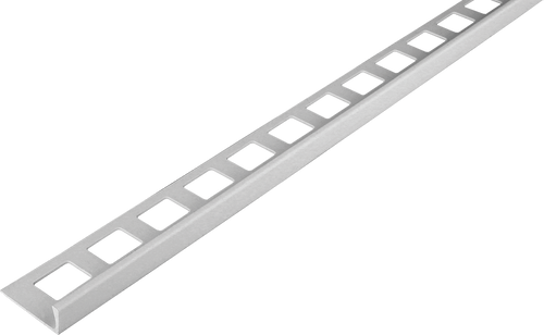 TEGEL EXPERT 24 hoekprofiel CLASSIC PVC zilvergrijs 8mm 250cm