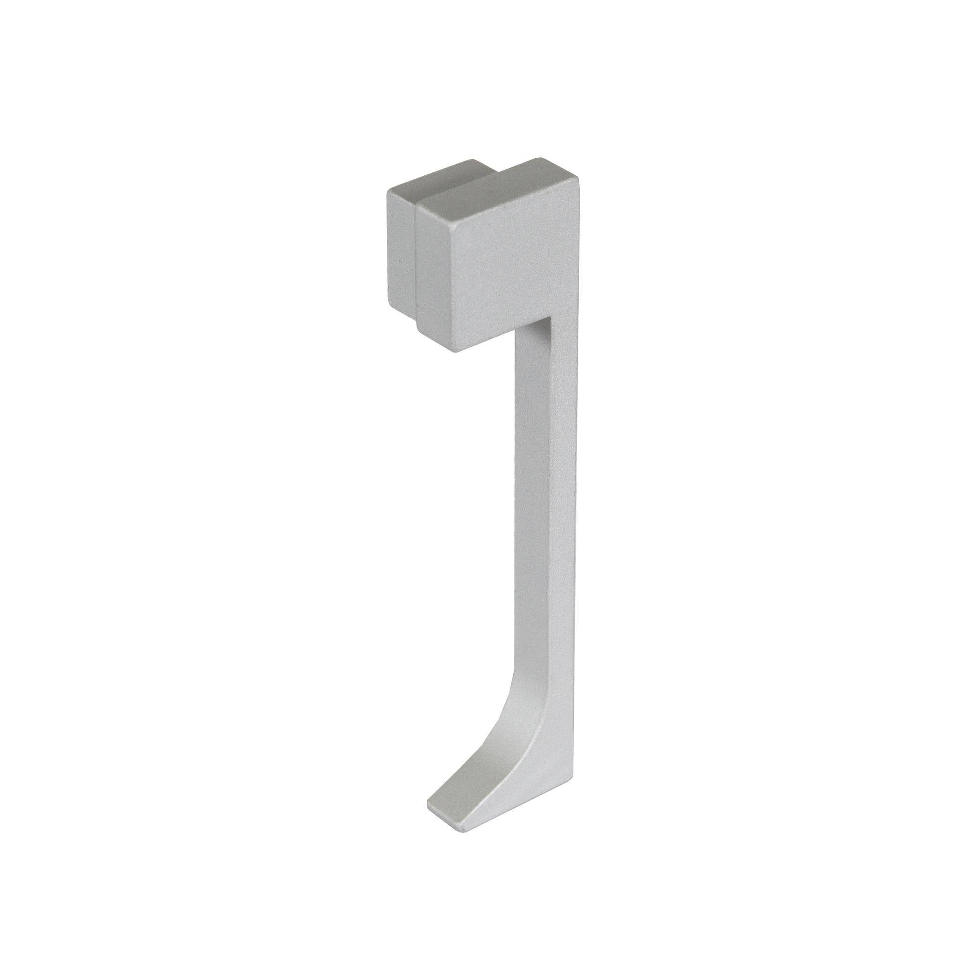 DURAL end cap CONSTRUCT LED aluminium anodised silver 60mm