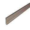 DURAL Illuminated skirting board CONSTRUCT LED aluminium anodised titanium 60mm 250cm