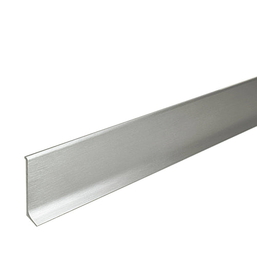 DURAL Sockelleiste CONSTRUCT METALL Aluminium eloxiert silber 60mm 250cm