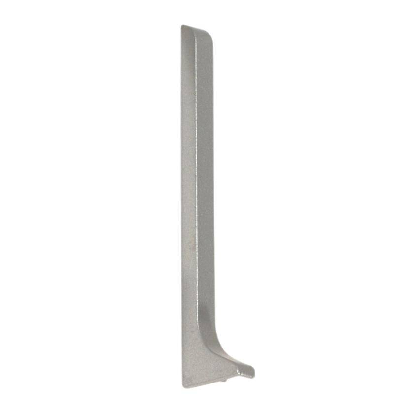 DURAL end cap left CONSTRUCT METAL aluminum silver 40mm