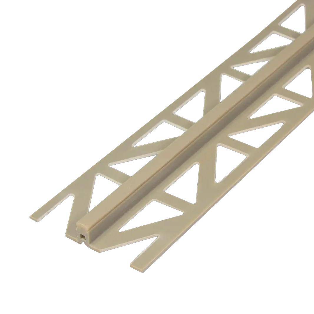 DURAL dilatatie- en bewegingsvoegprofiel DURAFLEX PVC PVC beige 10mm 250cm