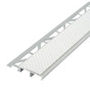 DURAL Profilé pour marches d'escalier pour garniture 37 mm DIAMONDSTEP aluminium anodisé argent 11mm 250cm