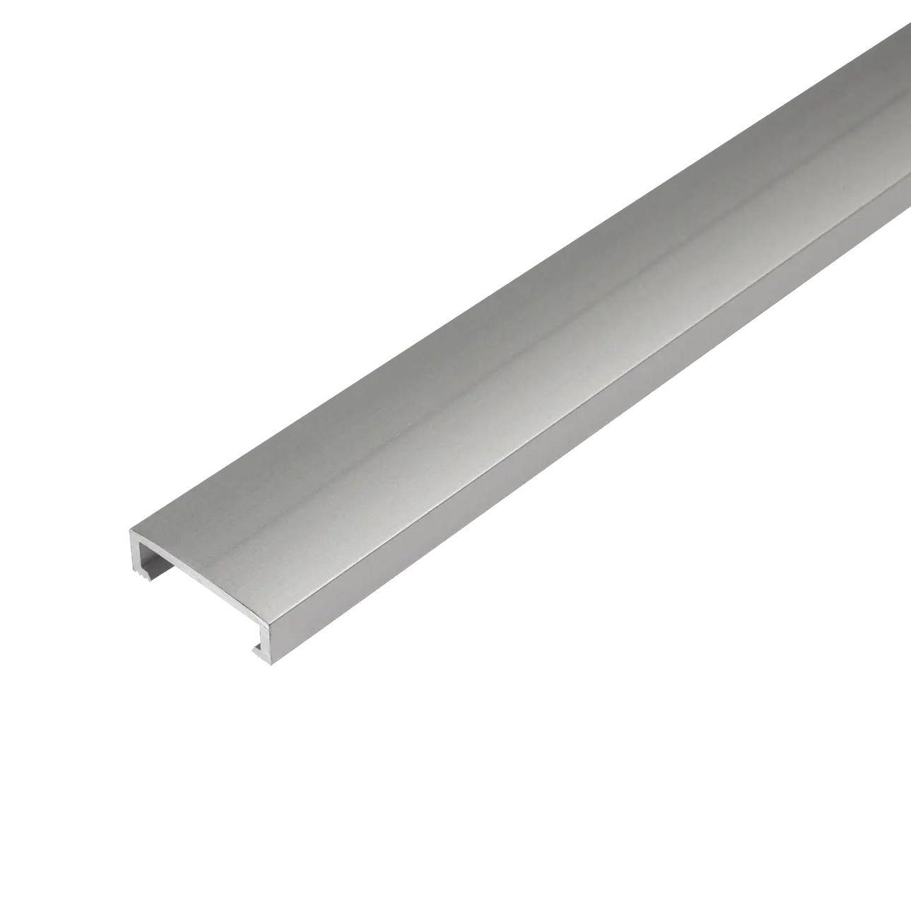 DURAL Listelliprofil DURALIS Aluminium eloxiert silber 8mm 250cm