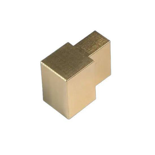 DURAL inside and outside corner DURAPLUS brass natural 9mm