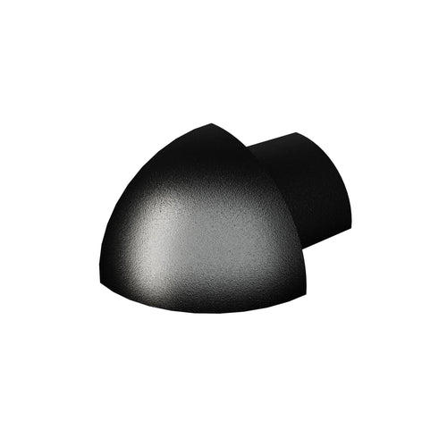 DURAL outside corner DURONDELL aluminium powder-coated black matt 20mm