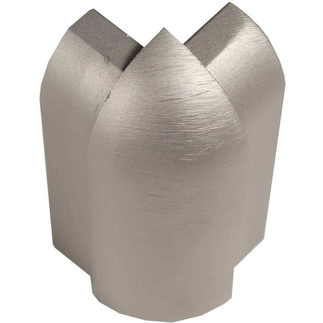 DURAL Außenecke DURASTEP DP Aluminium titan Feinschliff 11mm