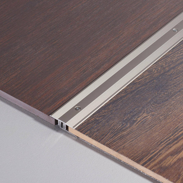 Übergangsprofil DUOFLOOR EXPANSION Aluminium eloxiert titan 6mm 270cm