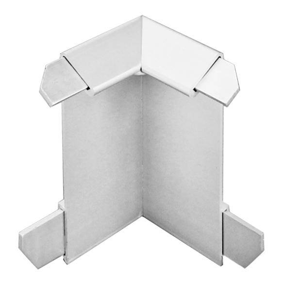 DURAL inside corner DURABAL BK aluminium anodised silver 74mm 15mm