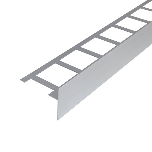 DURAL balcony angle profile DURABAL BO aluminum anodized silver 20+60mm 300cm