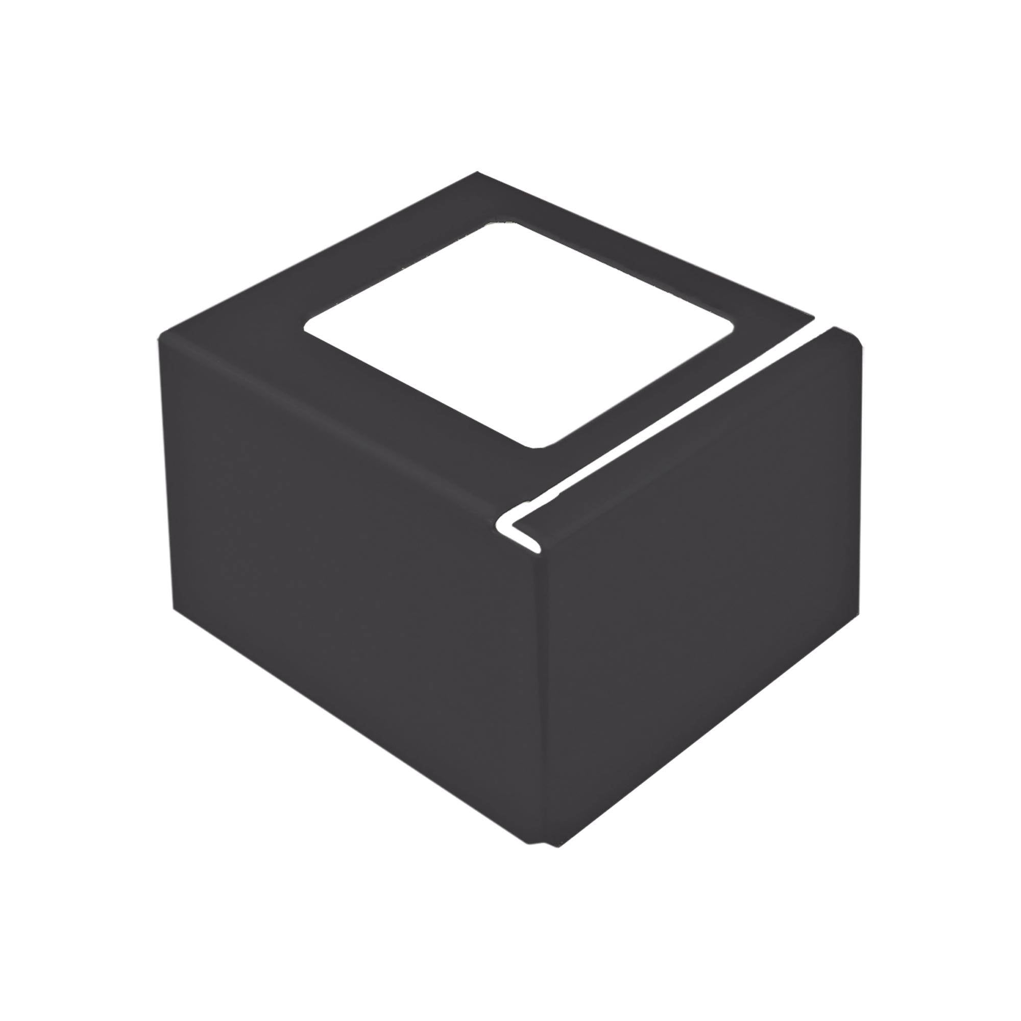 Eckstück DURABAL BW Aluminium pulverbeschichtet anthrazit RAL 7016 95mm