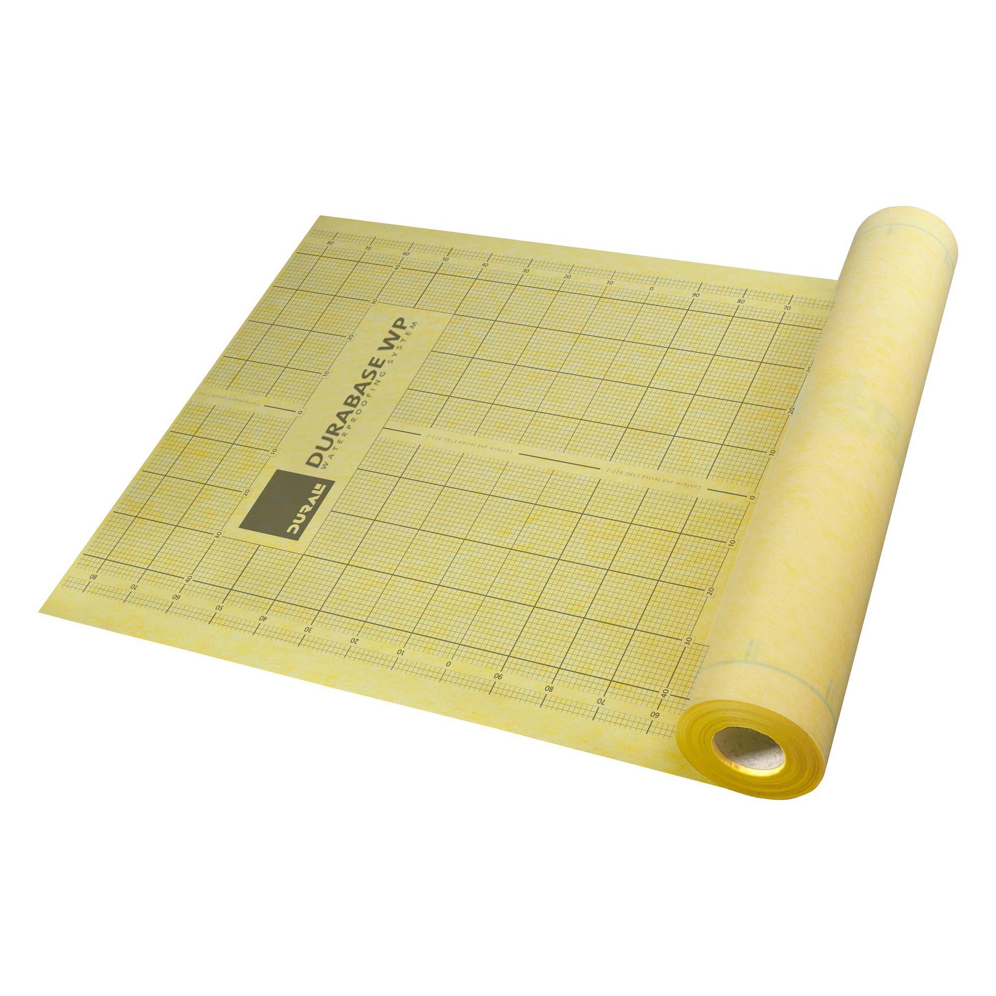 DURAL sealing mat DURABASE WP yellow 5 running meters