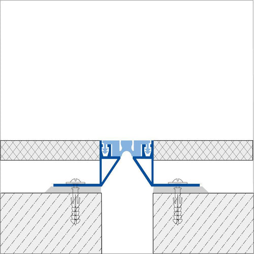 DURAL Dehn- und Bewegungsfugenprofil DURAFLEX BP Aluminium 35mm 300cm