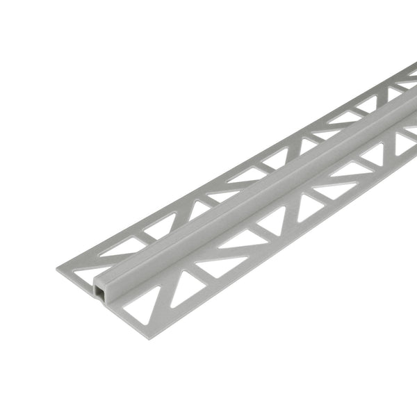 DURAL expansion and movement joint profile wide perforated legs DURAFLEX PVC PVC grey 8mm 250cm