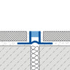 DURAL expansion and movement joint profile DURAFLEX PVC PVC grey 8mm 250cm