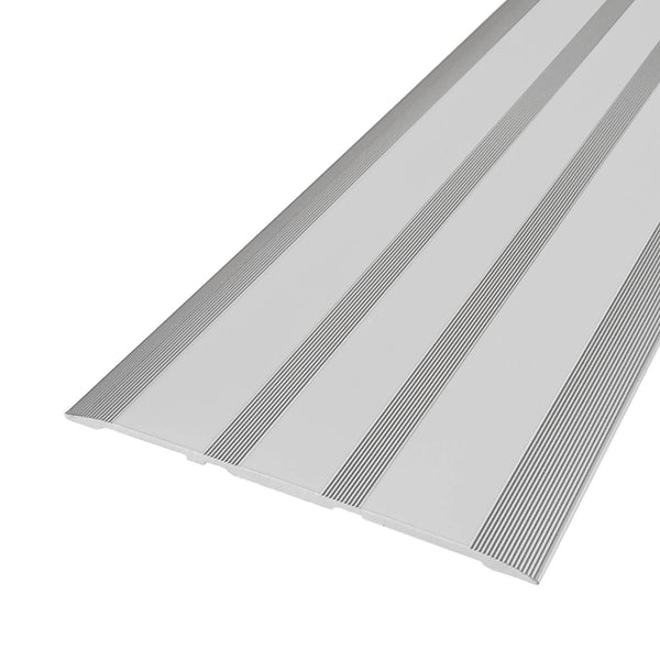 Abdeckprofil einseitig gebohrt DURAFLEX KA Aluminium natur silber 4mm 250cm
