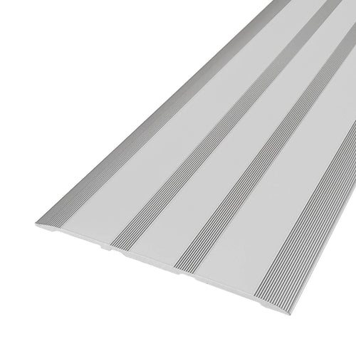 DURAL afdekprofiel eenzijdig geboord DURAFLEX KA aluminium naturel zilver 4mm 250cm