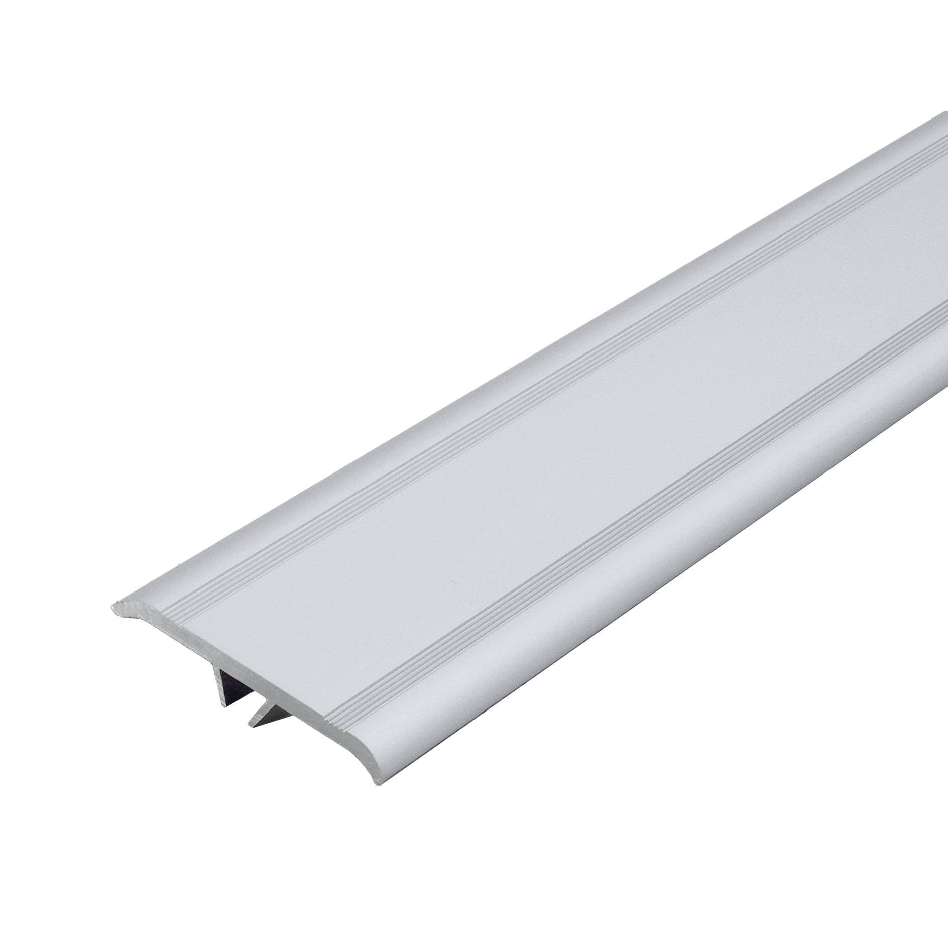 DURAL cover profile DURAFLEX KF aluminum anodized silver 70mm 300cm