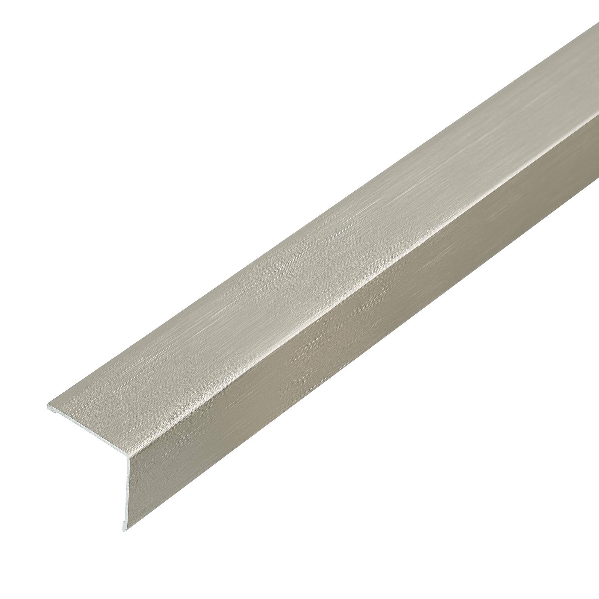 DURAL edge protection profile DURAGARD EP aluminium titanium fine grinding 25mm 250cm