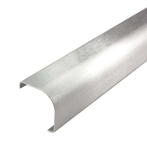 DURAL edge protection profile DURAGARD WP stainless steel (V2A/304) brushed with protective film 25mm 250cm