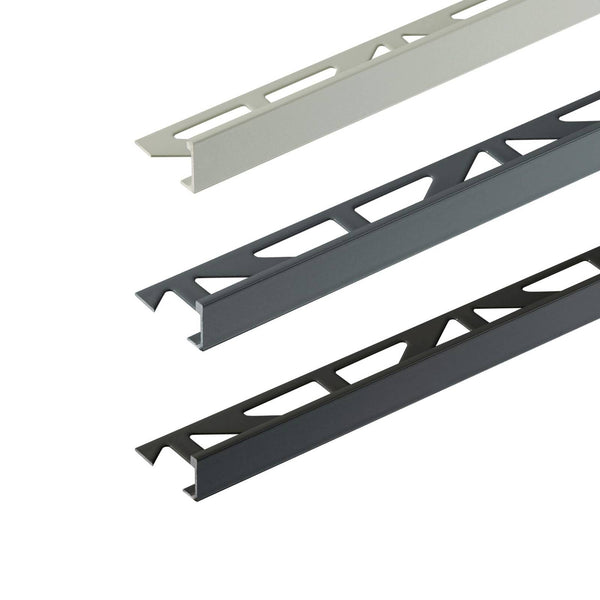 Winkelprofil DUROSOL Aluminium pulverbeschichtet anthrazit matt RAL 7016 22mm 250cm