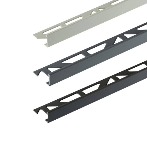 Winkelprofil DUROSOL Aluminium pulverbeschichtet anthrazit matt RAL 7016 22mm 250cm