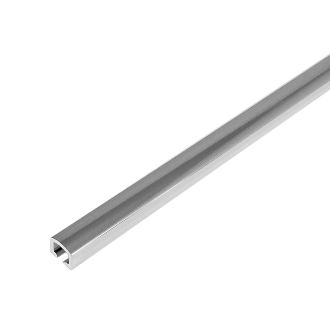 DURAL Listelliprofil DURALIS Aluminium hochglanzeloxiert silber 8mm 250cm