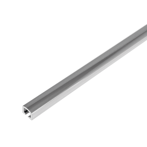 DURAL Listelliprofil DURALIS Aluminium hochglanzeloxiert silber 8mm 250cm