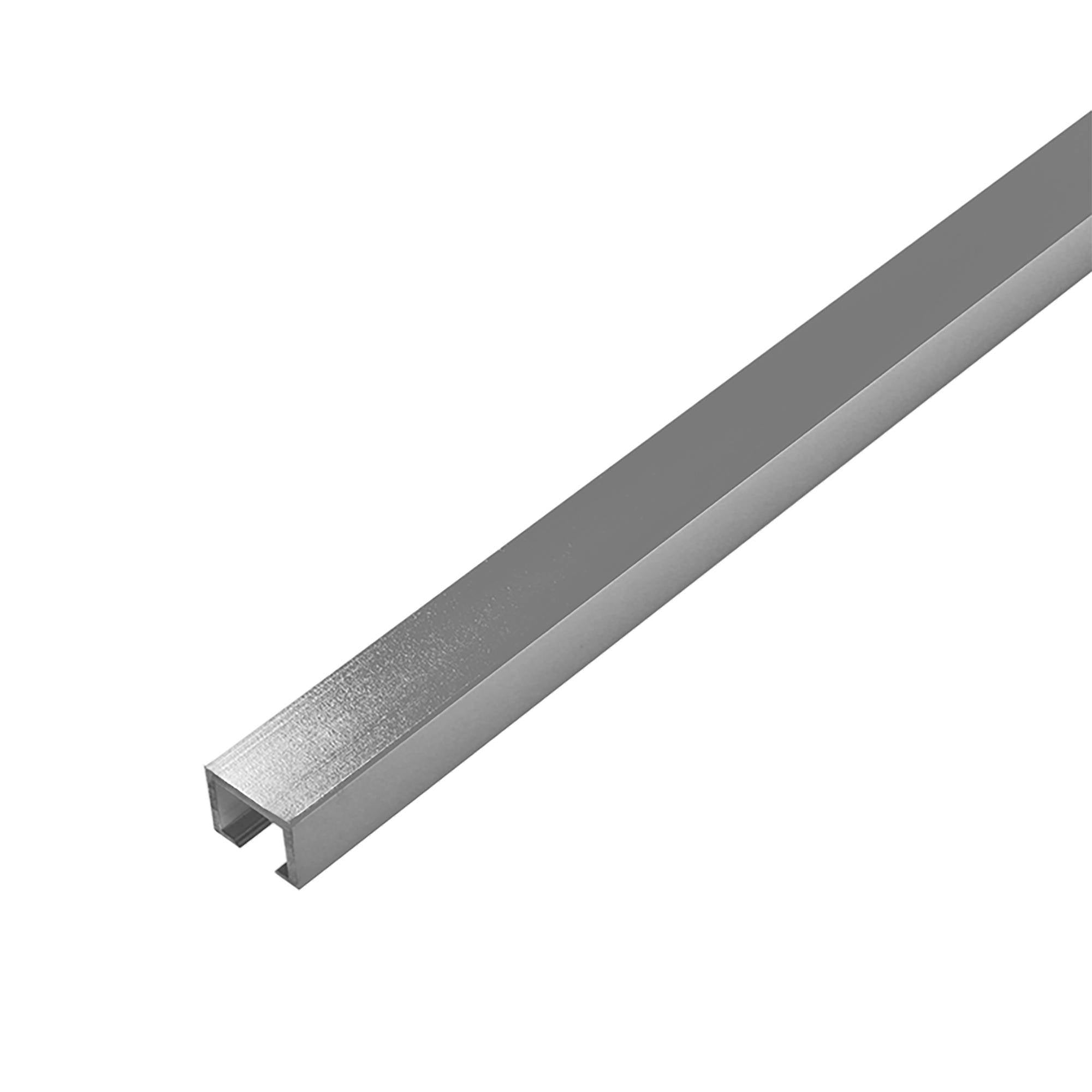 DURAL Listelliprofil DURALIS Aluminium eloxiert silber 8mm 250cm