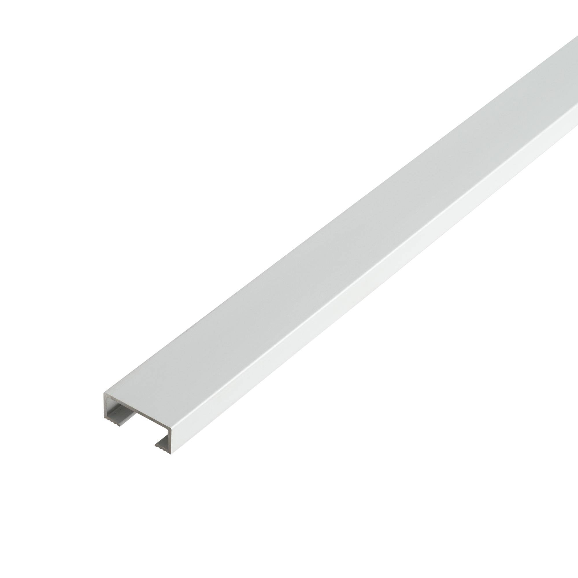 DURAL Listelli profiel DURALIS aluminium geanodiseerd zilver 8 mm 250 cm