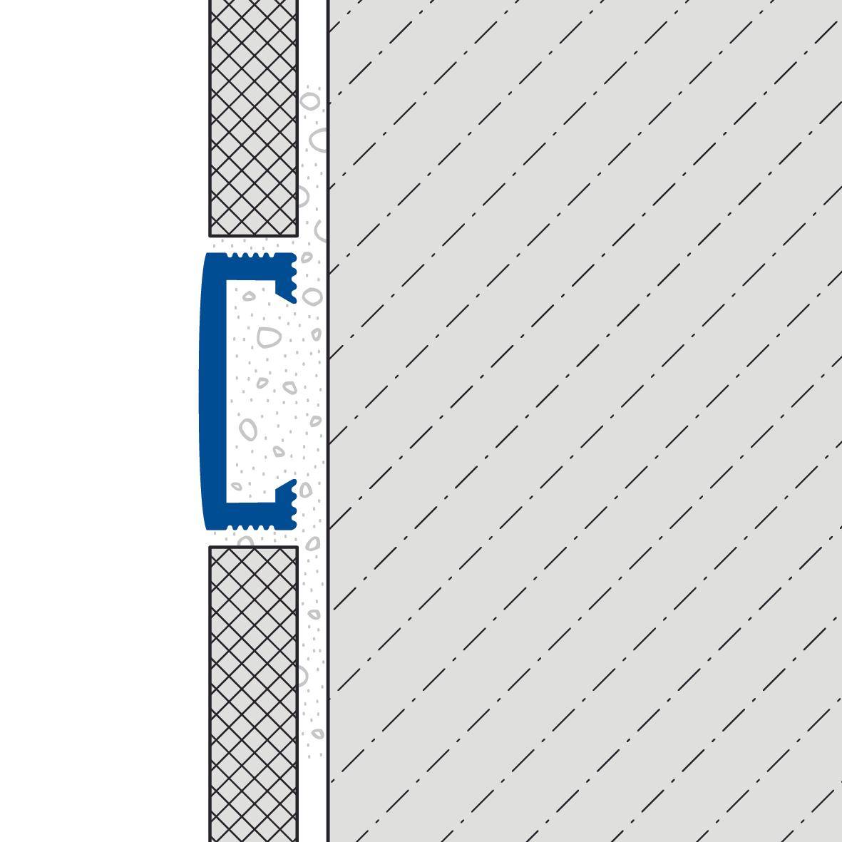 DURAL Listelli profiel DURALIS aluminium geanodiseerd zilver 8 mm 250 cm