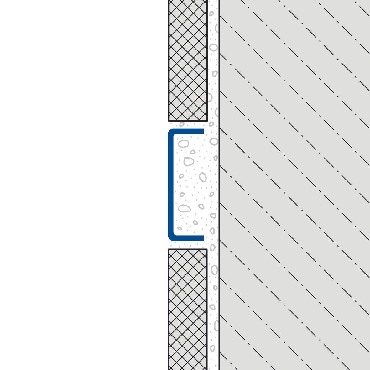 DURAL Listelliprofil DURALIS Edelstahl (V2A/304) poliert mit Schutzfolie 6mm 250cm