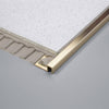 DURAL end profile DURAPLUS brass natural 9mm 250cm