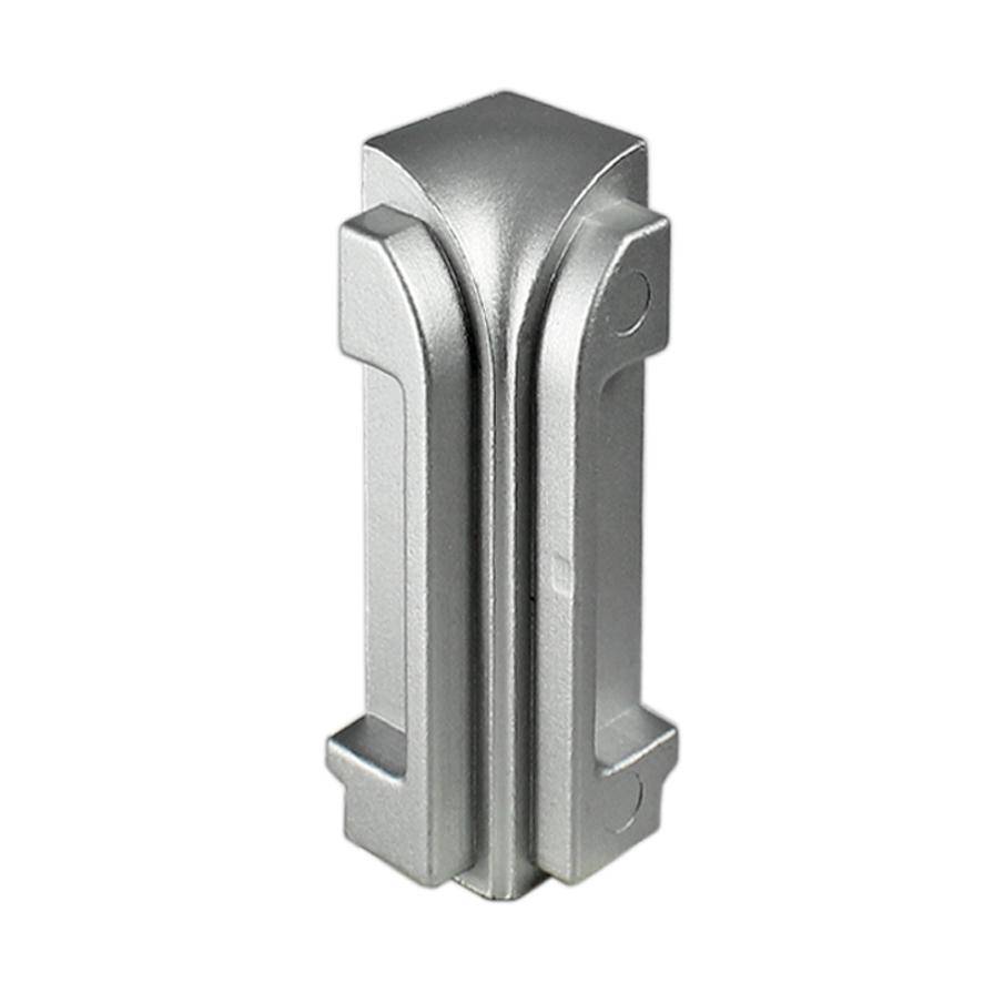 DURAL Angle intérieur DURASTEP DP métal coulé sous pression anodisé argent 9mm