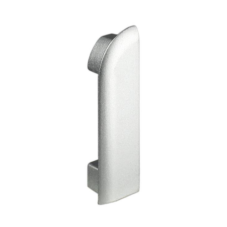 DURAL Endkappe rechts DURASTEP DP Aluminium silber Feinschliff 13,5mm