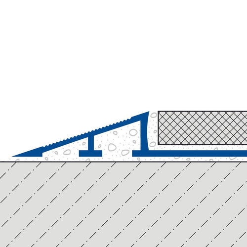 DURAL compensation profile DURATRANS aluminium natural 11mm 250cm